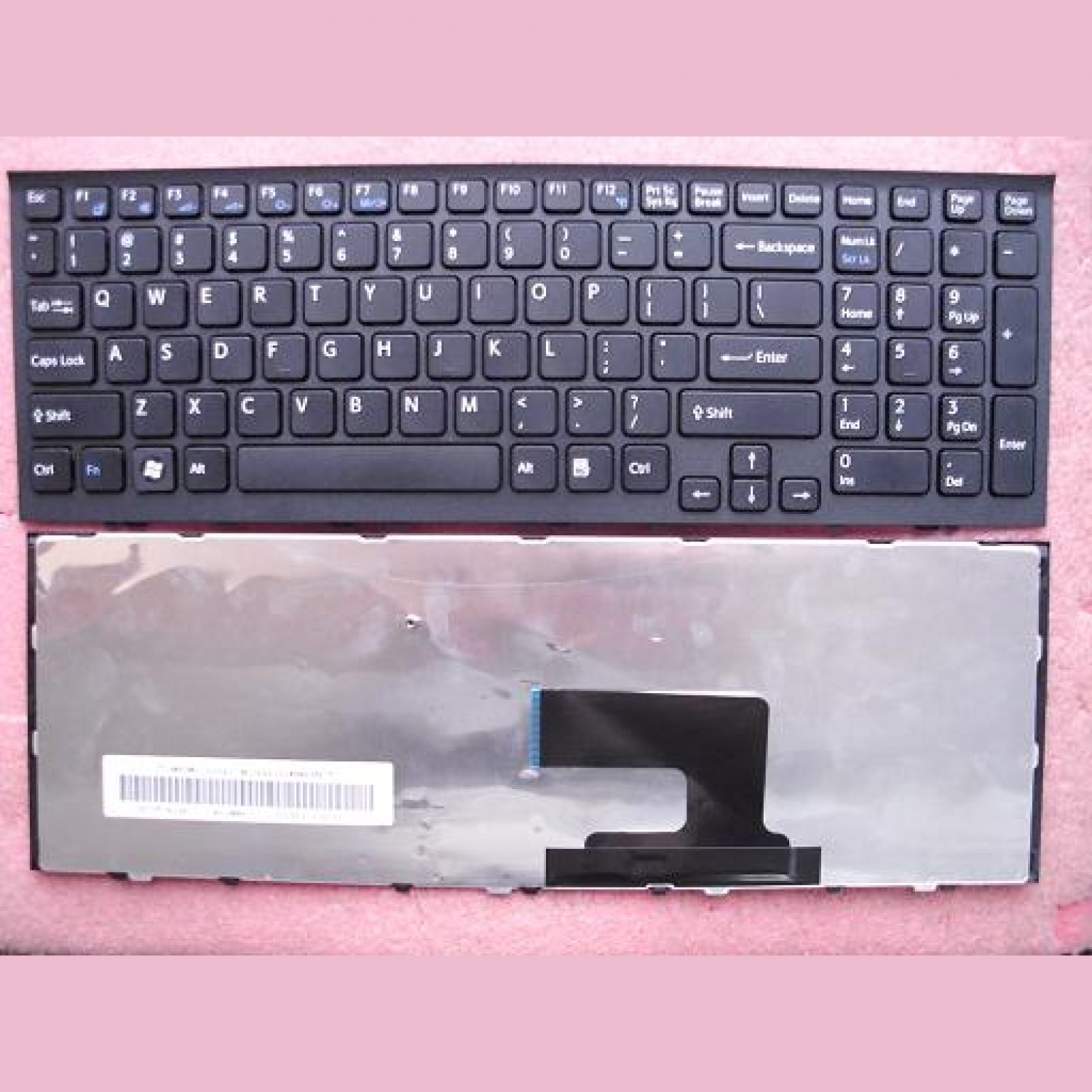 Tastatura laptop noua SONY VPC-EH Black Frame Black US