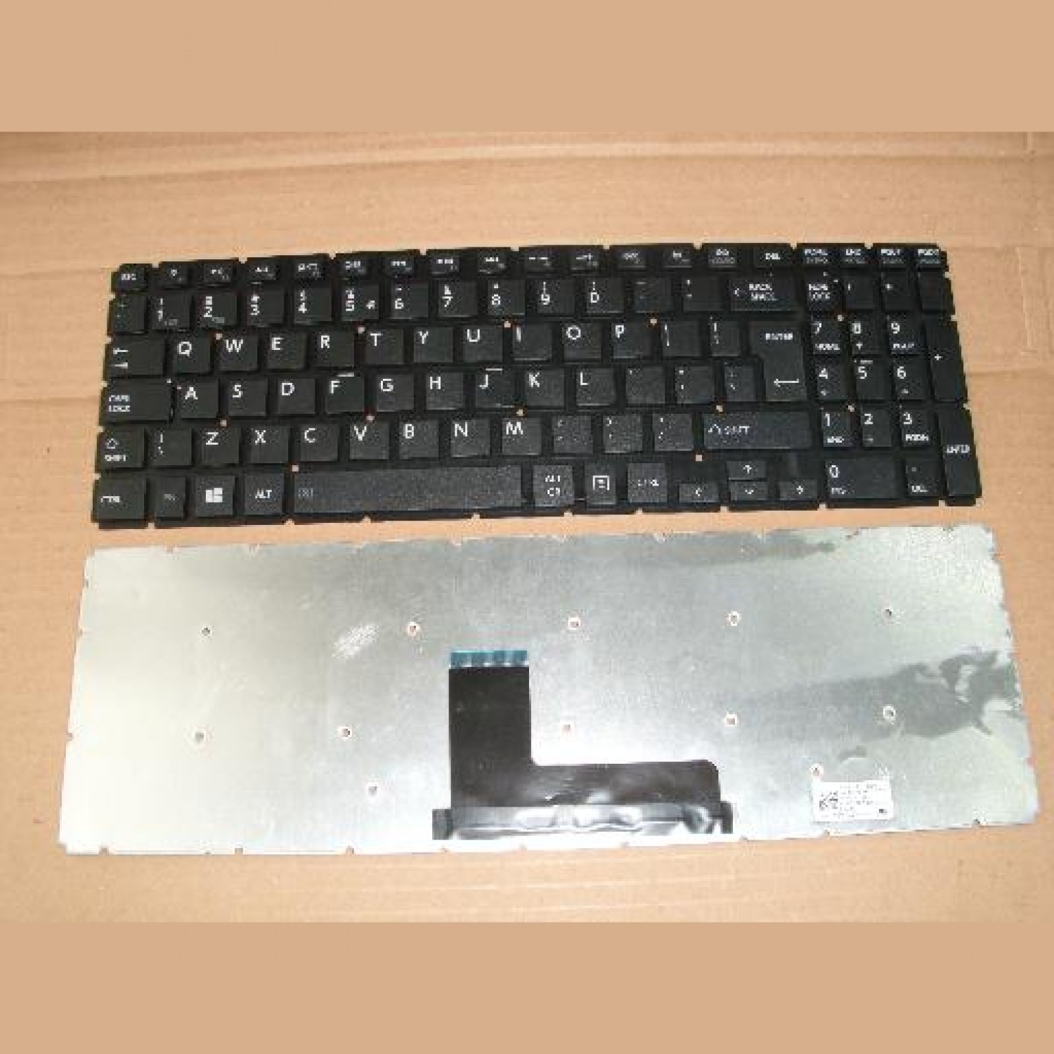 Tastatura laptop noua Toshiba L50-B Black (Without FRAME,BIG ENTER) US