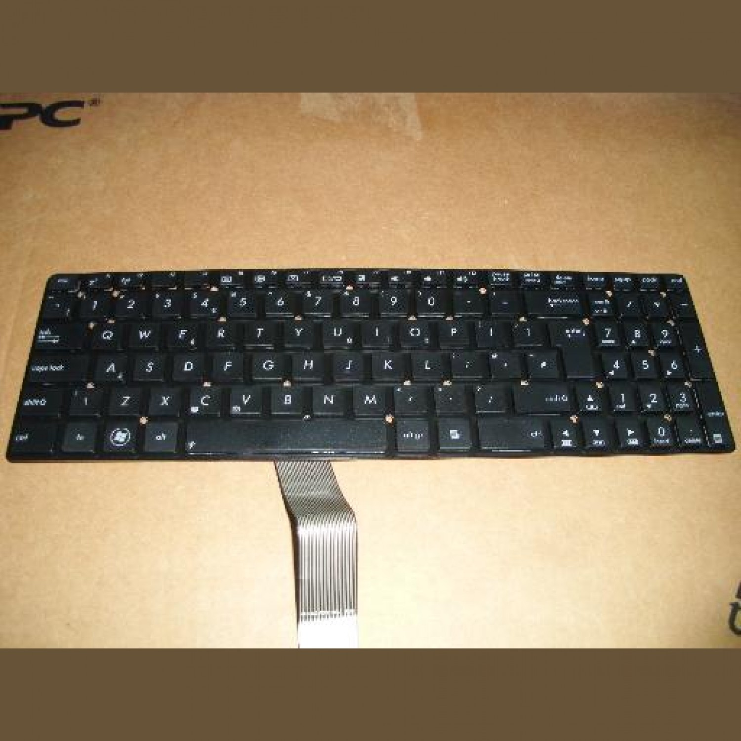 Tastatura laptop noua ASUS K55XI Black (Without frame)  UK
