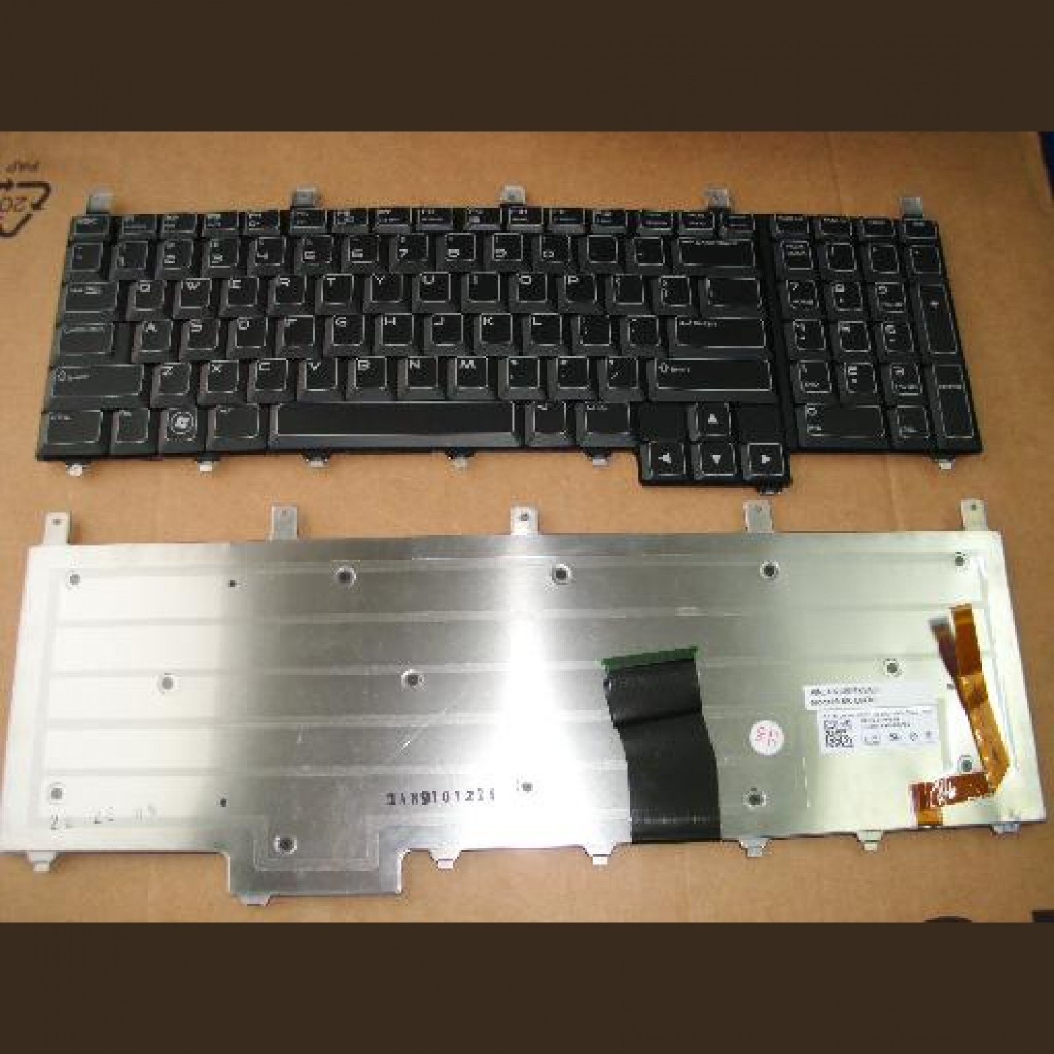 Tastatura laptop noua DELL Alienware Area-51 M17x R4 Series Black Backlit US