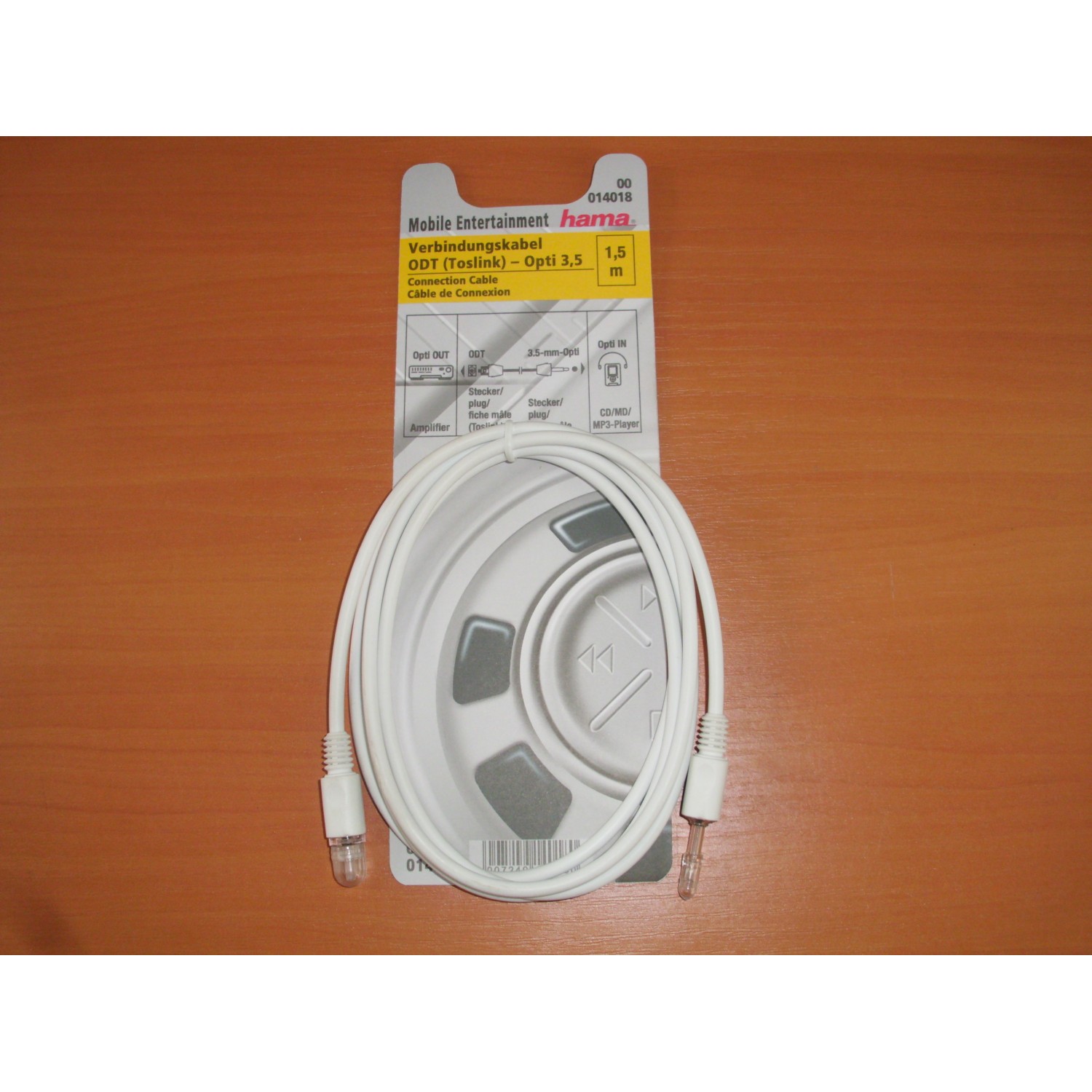 Cablu audio optic HAMA Nou Desigilat 1.5m