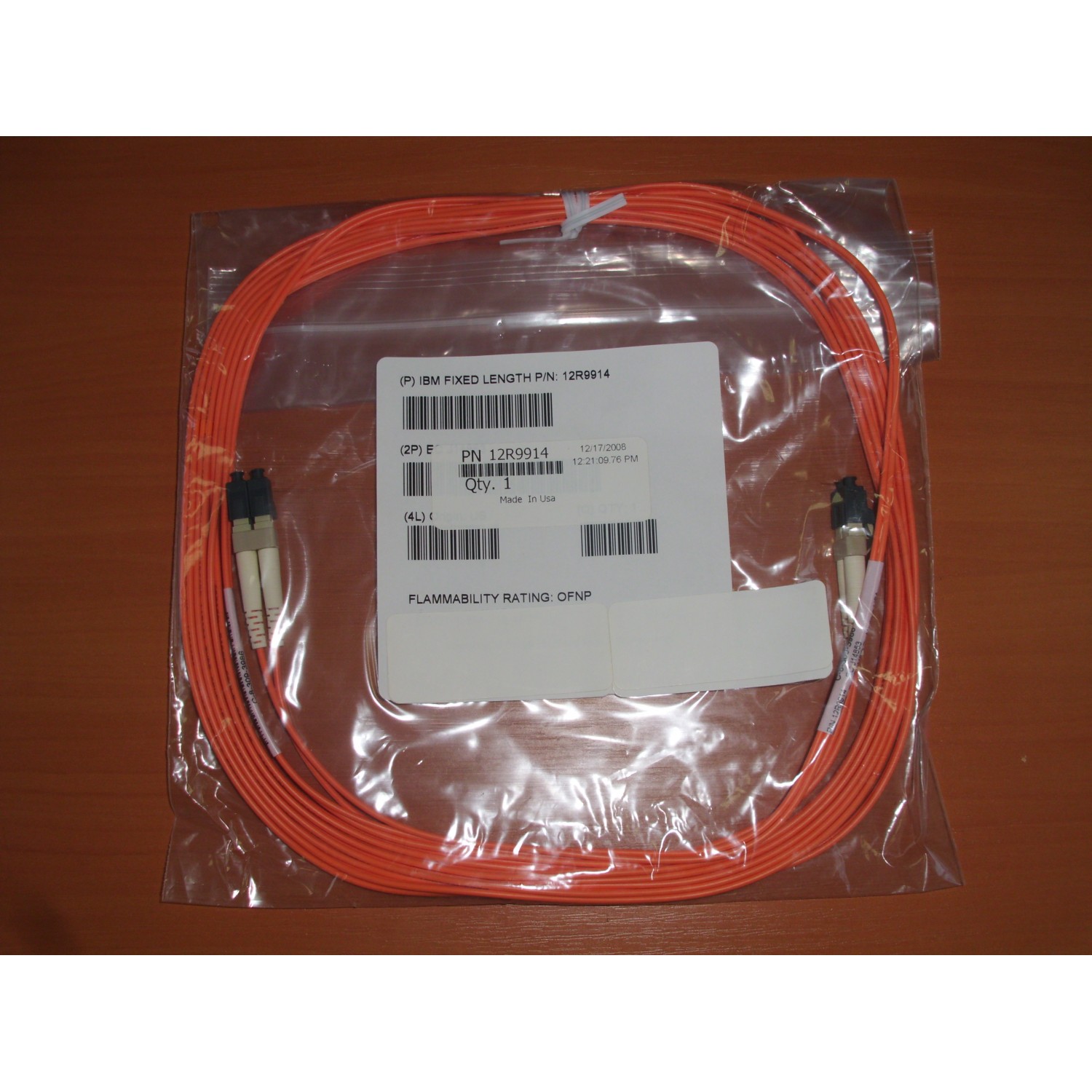 Cablu fibra optica IBM LC-LC P/N 12R9914 5M