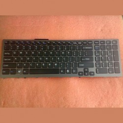 Tastatura laptop noua Sony VPC F11 VPC F12 VPC F13 Series Black Frame Black