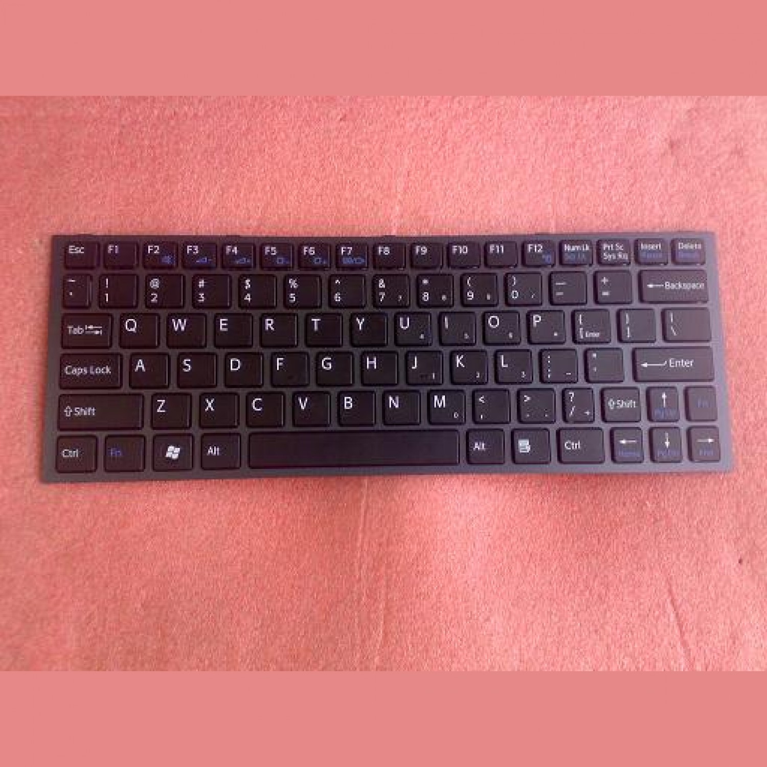 Tastatura laptop noua Sony VPC-YA VPC-YB Gray Frame Black US