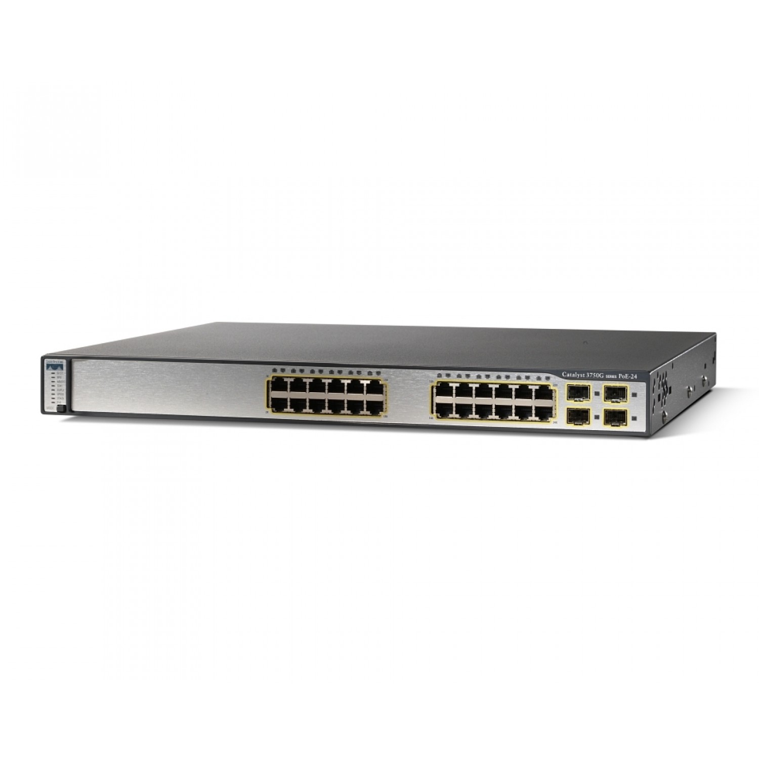 Cisco Catalyst WS-C3750G-24PS-E Switch 24  PoE + 4 SFP