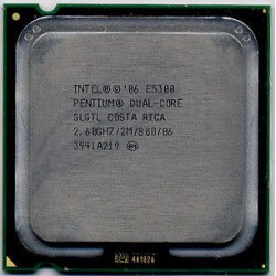 Procesor PC SH Intel Pentium Dual-Core E5300  SLGTL 2.6Ghz 2M LGA 775