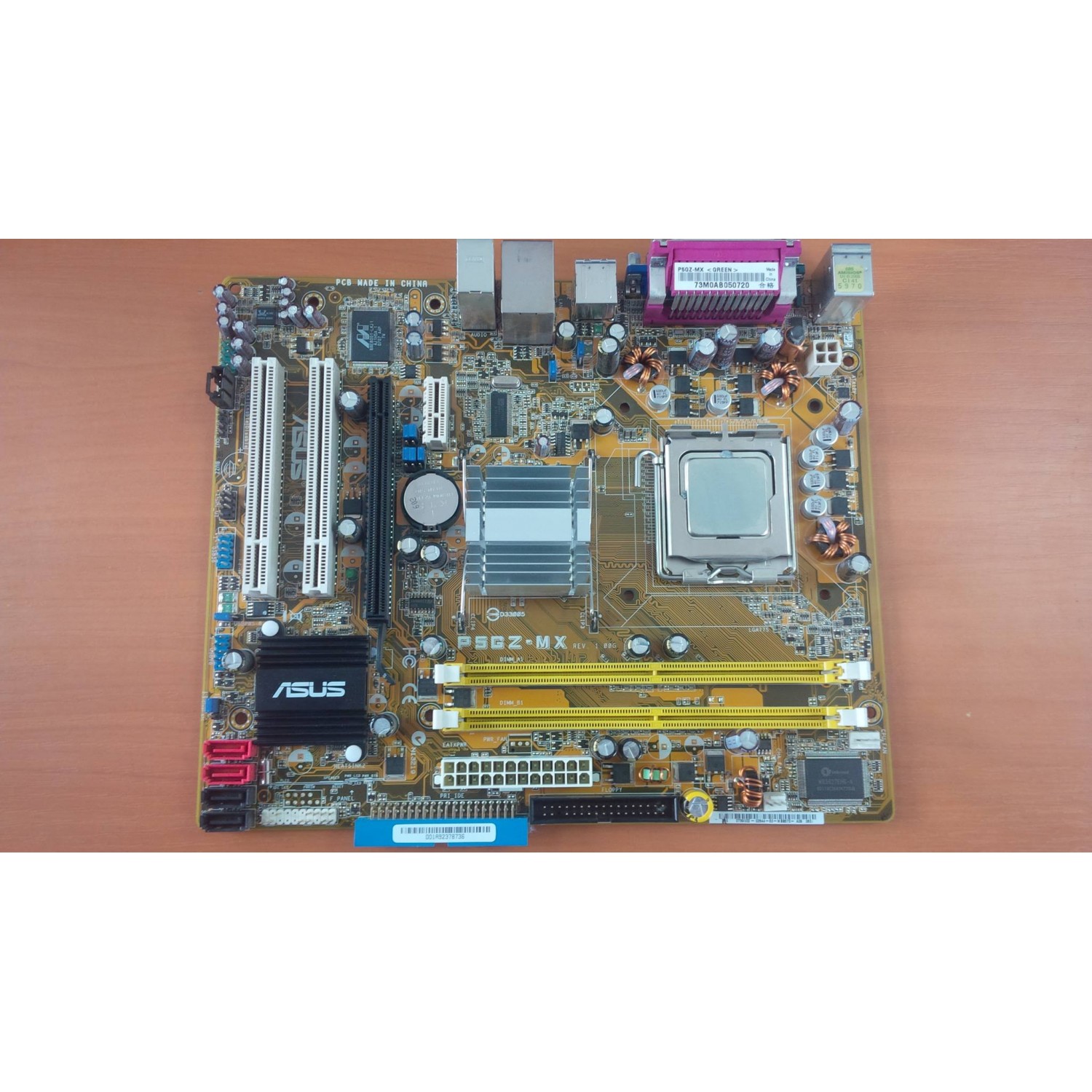 Kit placa de baza ASUS P5GZ-MX + procesor E6300 1.86Ghz LGA 775