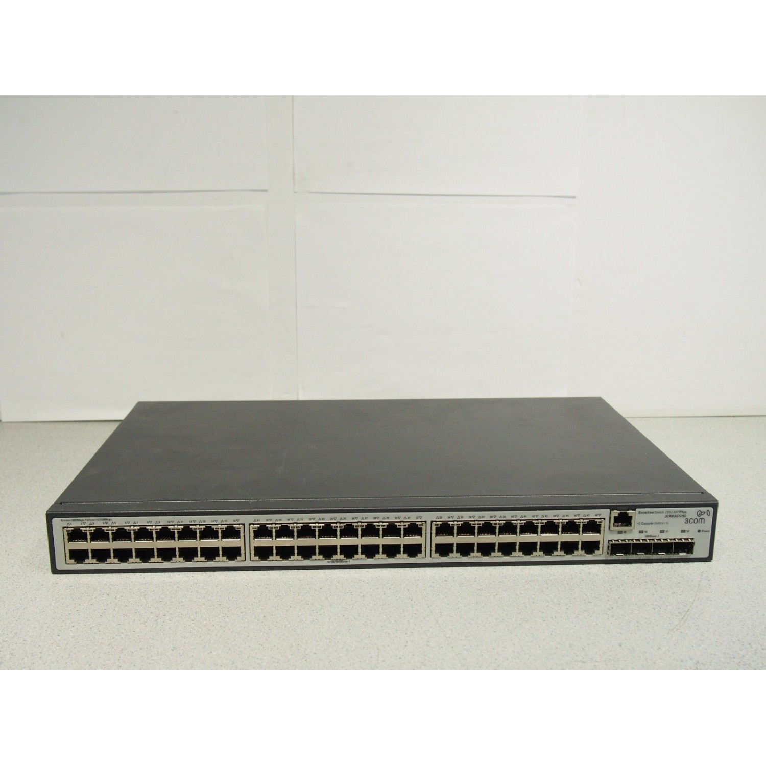 Switch 3Com 3CRBSG5293 Switch 2952-SFP Plus HP V1910-48G JE009A 48-Port Gigabit