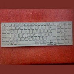 Tastatura laptop noua Sony Vaio EB White Frame White UK