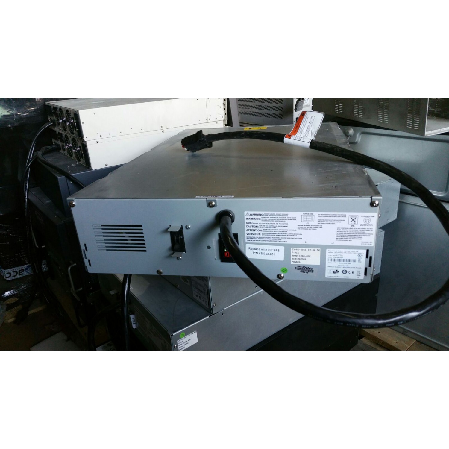 EXTENDED RUNTIME MODULE HP R8000/R12000 434922-001 438762-001 3U