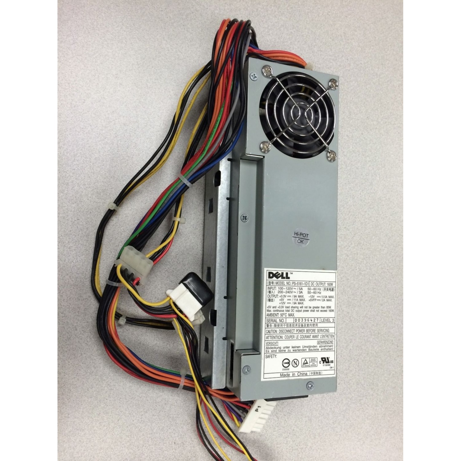 Sursa PC DELL OPTIPLEX GX240 GX260 DP/N 3N200 160W