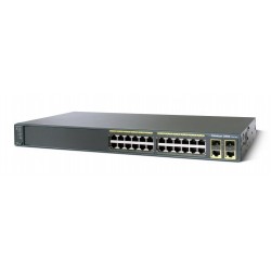 Switch Cisco Catalyst 2960 Series WS-C2960-24TC-L v02 24 Ports