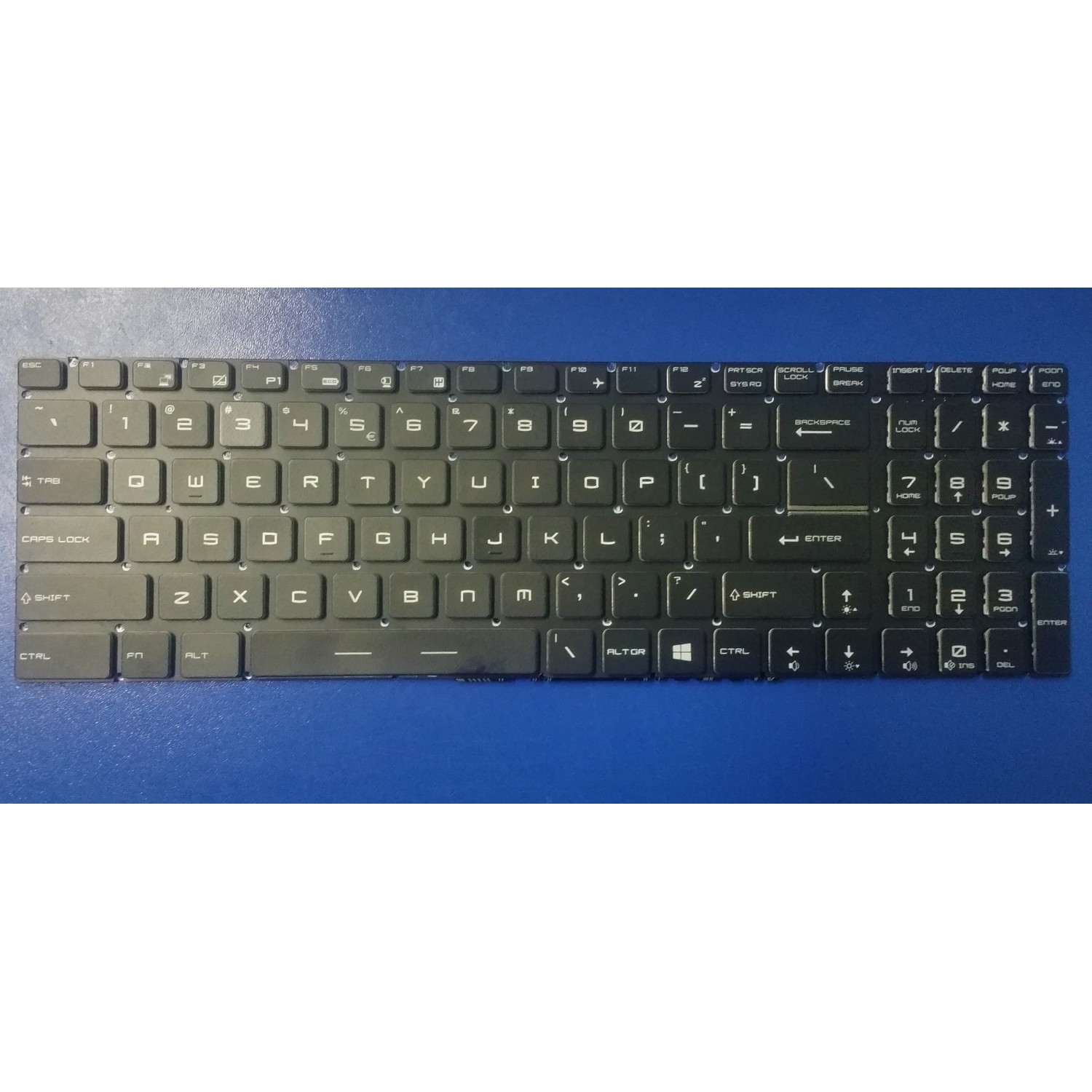 Tastatura laptop noua MSI WS60 GE62 GE72 Black (Full colorful backlit,without frame, WIN 8) US