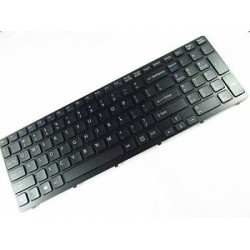 Tastatura laptop noua SONY SVE15 Black frame black (WIN 8) US